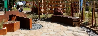 Desert Garden, from Santa Fe, NM to Japan by Serquis + Associates Landscape Architecture