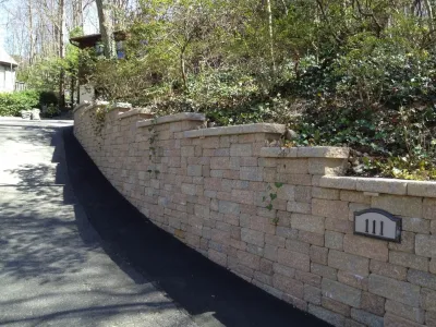 Autumn Leaf Landscape Design - Retaining Wall Construction in Huntington, NY