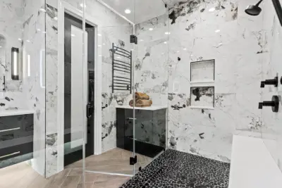 Master Bathroom Home Spa by Casino Co. Renovations