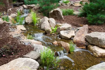 Signature Pond & Patio - Landscape Construction in Wernersville, PA