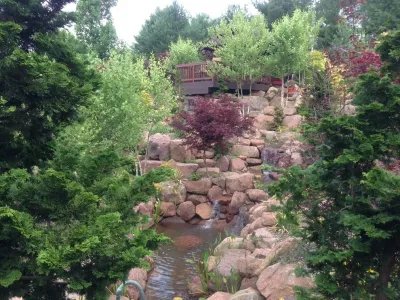 Signature Pond & Patio - Landscape Construction in Wernersville, PA