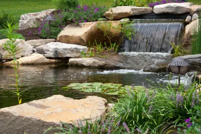 Signature Pond & Patio - Landscape Construction in Wernersville, PA