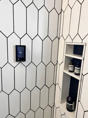 Contemporary City Guest Bathroom — Home Renovation & Remodeling Services project by Inspiring Home Investments, LLC