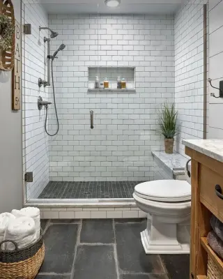 Shower Niche Design Variety — Home Renovation & Remodeling Services project by Diamond Key