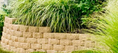 Retaining Walls & Wall Seats — Landscape Design project by Smoot Landscaping, LLC