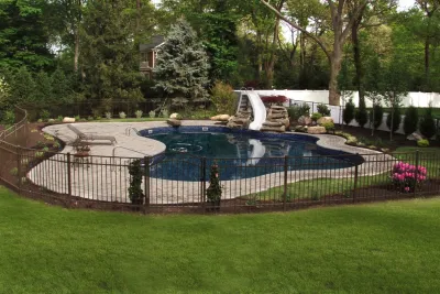 Autumn Leaf Landscape Design - Retaining Wall Construction in Huntington, NY