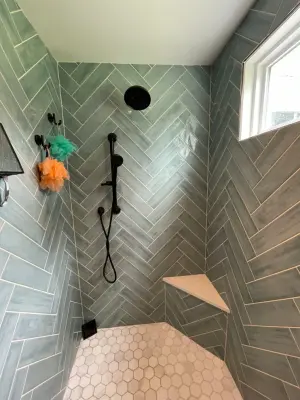 Troy Pike Bathroom Renovation by J&R Construction