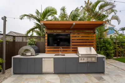 FRONT & BACK LANDSCAPE REMODEL — Landscape Construction project by BNC Builders INC. in Encinitas