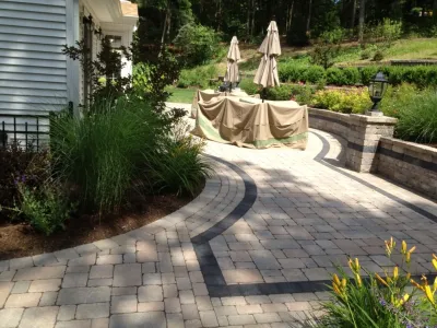 Autumn Leaf Landscape Design - Retaining Wall Construction in Huntington, NY