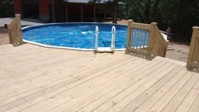 Twenty by Twenty Deck — Home Renovation & Remodeling Services project by B.B KP Construction LLC