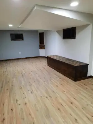 Vinyl plank flooring for Beth — Home Renovation & Remodeling Services project by JCB Interiors LLC