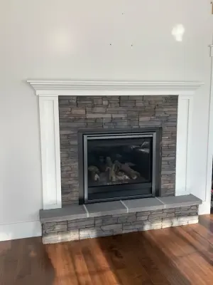 Fireplace Project — Home Renovation & Remodeling Services project by Gjere Construction LLC.