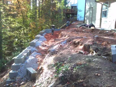 Patio & Entry way — Landscape Design project by Southern Elegance Design And Landscape in Atlanta