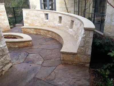 Preston Hollow - Ecletic Court Yard & Landscape — Landscape Design project by Southern Land Design - A Design / Build Firm