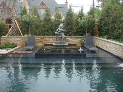 North Dallas - Preston Hollow - Back Yard Conversion — Landscape Design project by Southern Land Design - A Design / Build Firm