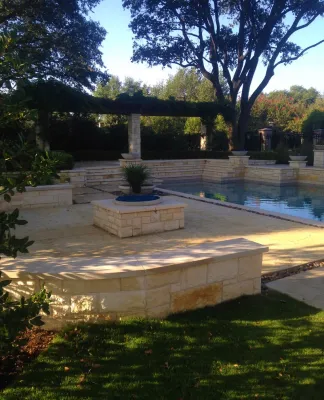 North Dallas - Poolscape by Southern Land Design - A Design / Build Firm