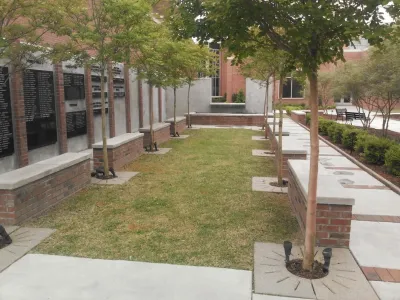 Chaplain's Memorial - Ft Jackson, SC — Landscape Design project by Southern Vistas Inc