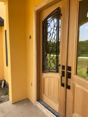 Cedar trim for exterior doors — Home Renovation & Remodeling Services project by JCB Interiors LLC