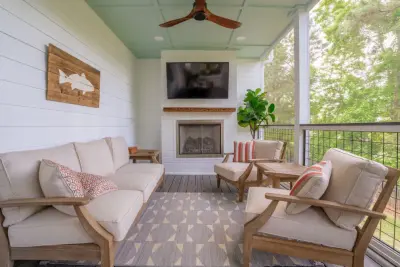 Porch Tranquility Screening by Canter Construction