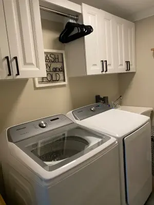 Laundry Space Revamp — Home Renovation & Remodeling Services project by Aspen Homes Construction