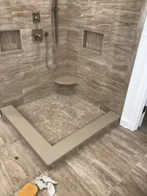 Primary Bathroom Renovation — Home Renovation & Remodeling Services project by IMG Construction Services
