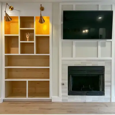 Dark Wood Culinary and Gathering Spaces — Home Renovation & Remodeling Services project by Fit Build Construction