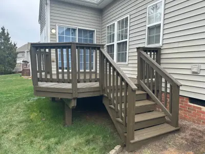 Indian Trail Deck Stain and Paint — Home Renovation & Remodeling Services project by JM Customs & Restorations