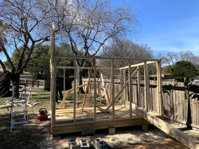 Shed construction — Home Renovation & Remodeling Services project by Windmill Heritage LLC