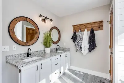 Country Cottage Bathroom — Home Renovation & Remodeling Services project by Wilson Development Group