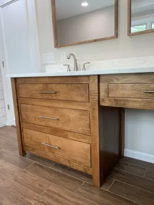 Keystone Bathroom Renovation at The Crossing — Home Renovation & Remodeling Services project by Homanvestments LLC & Extreme Custom Construction
