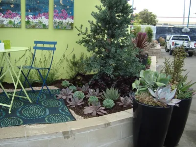 SD County Fair - Award Winning San Diego Horticultural Society Display Garden by SP Gardens - Susanna Pagan Landscape Design