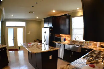 Kitchen Renovation for a Transitional Style by Century Builders