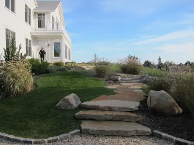 Spaces Landscape Architecture - Fence Installation in Quogue, NY