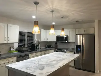 Culinary Space Renovation — Home Renovation & Remodeling Services project by Roman Electric & Construction