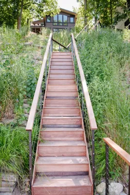 Lakeside Slope Stabilization — Landscape Design project by Avant Gardening & Landscaping Inc in Madison