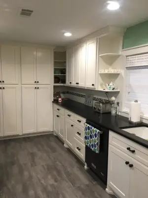 Hamilton Lake White Kitchen — Home Renovation & Remodeling Services project by Neil Robinson Custom Homes, LLC