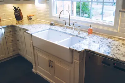 Wood Finish Combinations for Kitchen Renovation by R LUCAS Construction And Design
