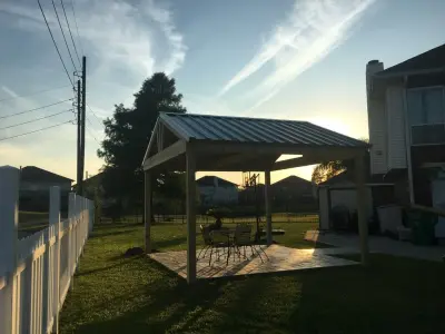 Outdoor Canopy — Home Renovation & Remodeling Services project by P. LeBlanc Construction