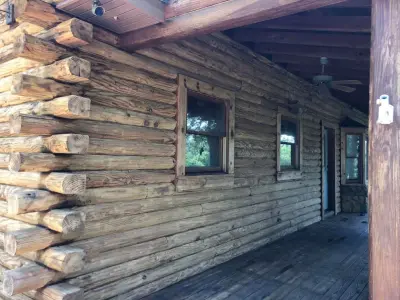 Log Cabin Renovations — Home Renovation & Remodeling Services project by Red Rock Log Homes Of Oklahoma