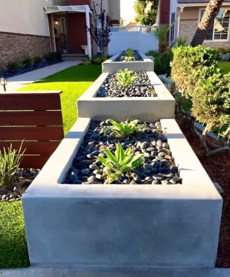 Contemporary Landscape Design — Landscape Design project by Star Landscape & Exterior Designs, Inc in Cerritos