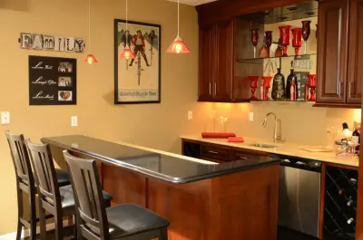 Subordinate Bar — Home Renovation & Remodeling Services project by Barco Construction, Inc.
