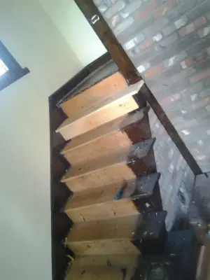 Marilyn Stairs: Forty Fort, Pennsylvania — Home Renovation & Remodeling Services project by Picture Perfect Home Improvements