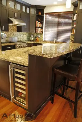 Covina Kitchen and Fireplace Renovation 32 — Home Renovation & Remodeling Services project by APlus Interior Design & Remodeling