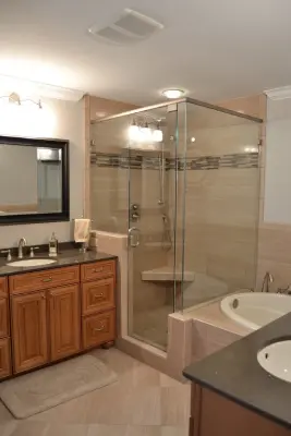 Sharon Woods Bathroom Renovation — Home Renovation & Remodeling Services project by Carolina Custom Homes And Renovations,LLC