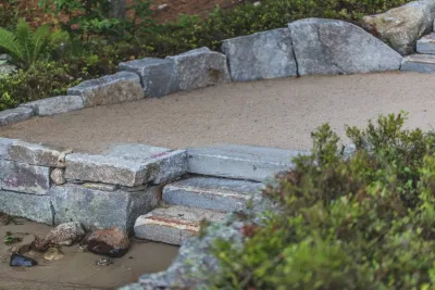 Woodland Retreat: Lake Winnipesaukee — Landscape Design project by Stephens Landscaping Professionals, LLC in Meredith