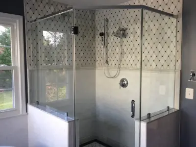 Warrenton Marble Luxury Bathroom — Home Renovation & Remodeling Services project by Miller Home Improvements, Inc.