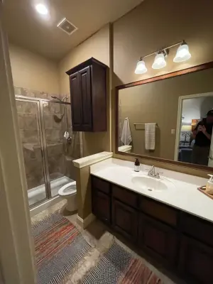 Meridian Restrooms and Laundry — Home Renovation & Remodeling Services project by Gladius Construction & Design