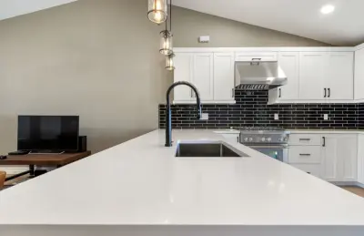 Meridian | Contemporary Farmhouse Kitchen Renovation — Home Renovation & Remodeling Services project by Merrick Construction & Design