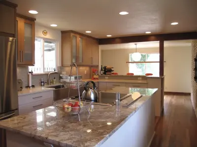 Retro Kitchen Design — Home Renovation & Remodeling Services project by Matt White, Neil Kelly Company
