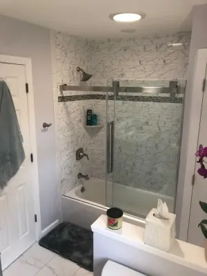 Miller Place Bathroom Renovation — Home Renovation & Remodeling Services project by Long Island Creative Contracting